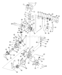 Page B Diagram and Parts List for YM26CS 41AD26CC701 Yard Man Trimmer